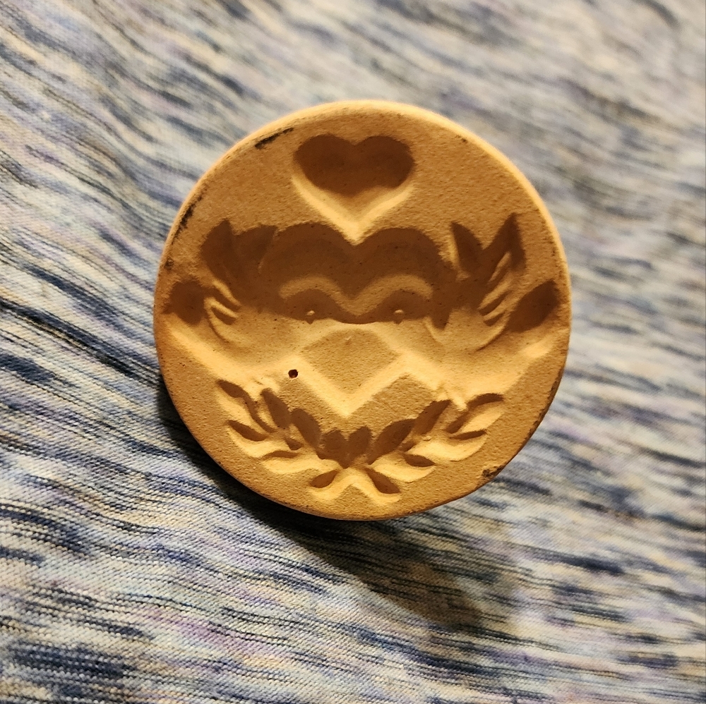 Heart angel cookie press